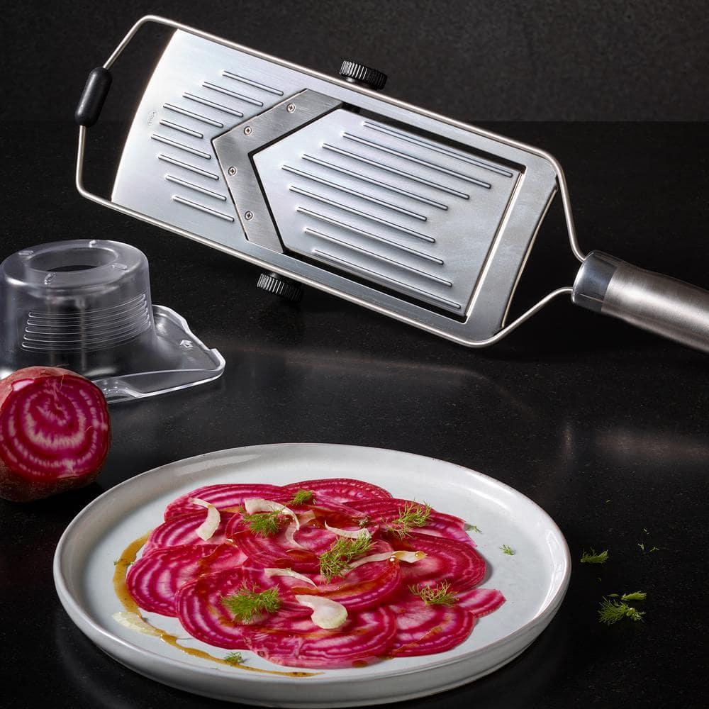 Rosle Adjustable V-Slicer - Not New Condition Stainless Steel