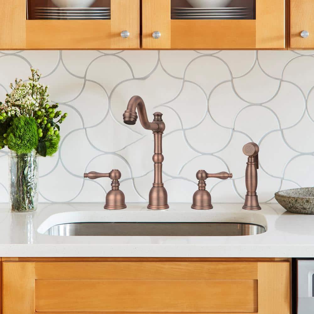 Akicon AK818-AB Akicon Kitchen Faucet with Side Spray
