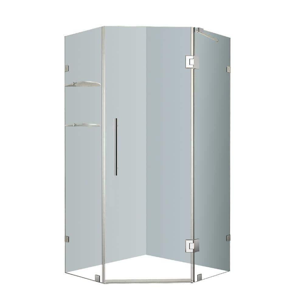 Neoscape GS 42" x 72" Neo-Angle Hinged Shower Enclosure