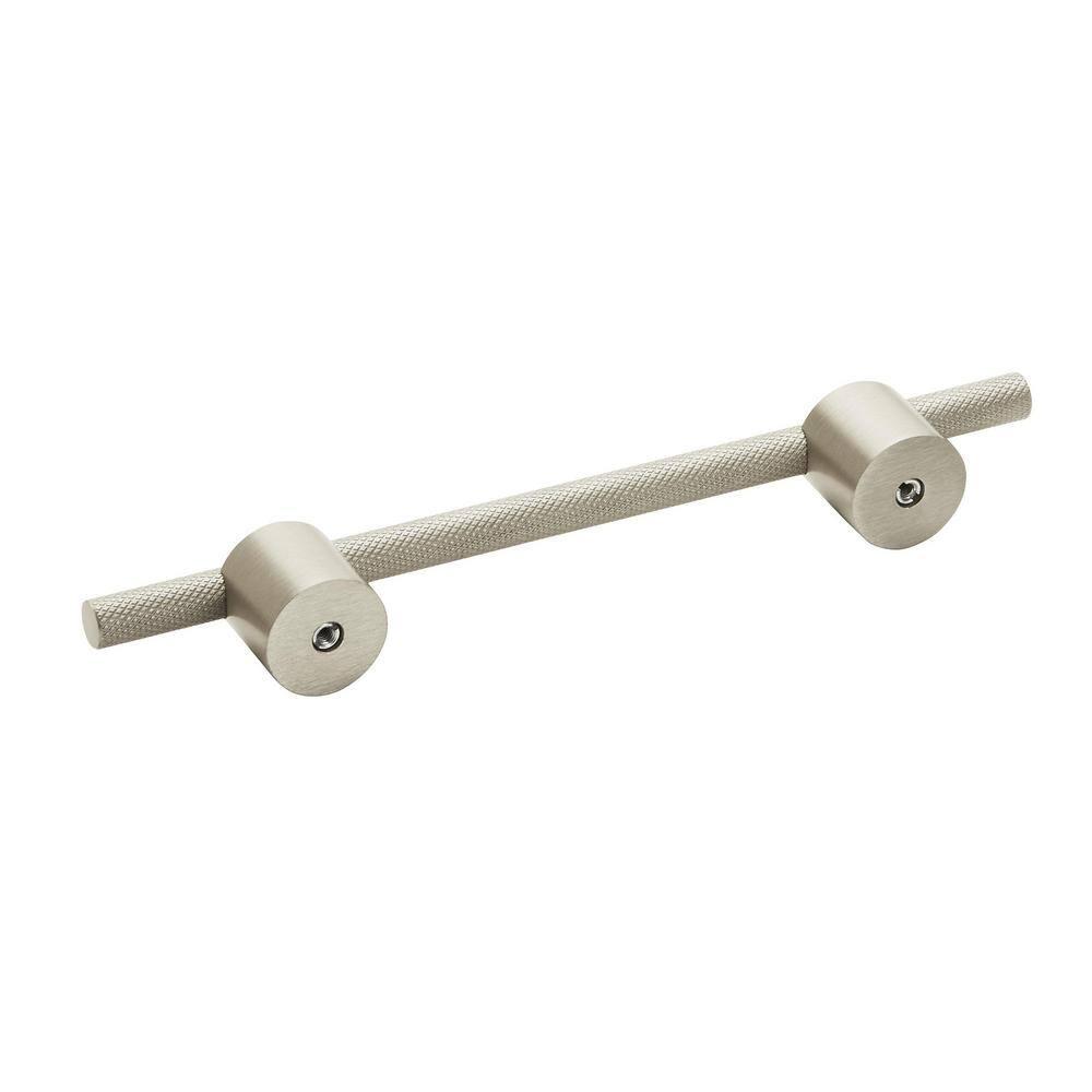 Transcendent 5-1/16 in. (128mm) Modern Silver Champagne Bar Cabinet Pull