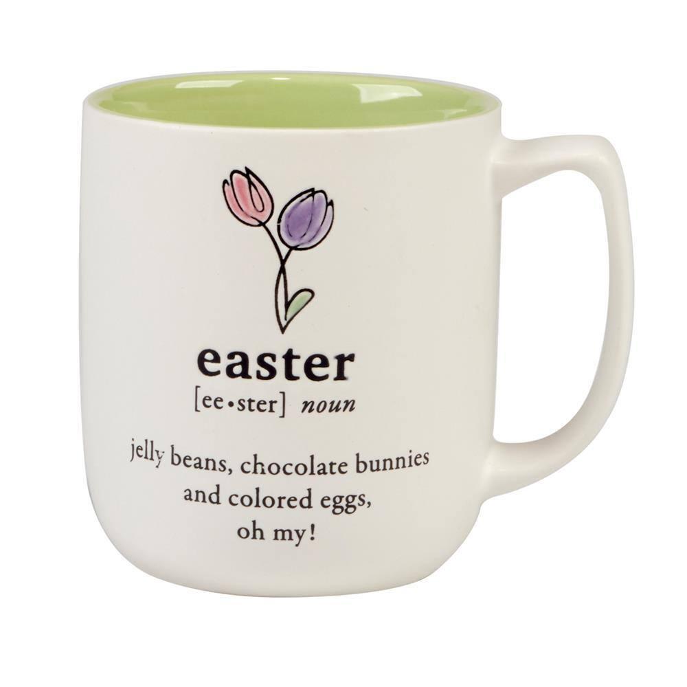 Certified International Easter Words Set of 4 Mugs (Set of 4)