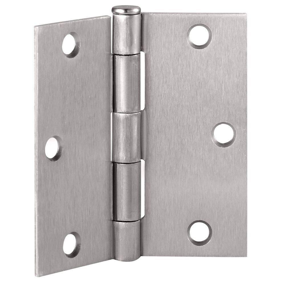 Design House 3.5" H x 3.5" W Butt Bearing Door Hinges (Set of 3)