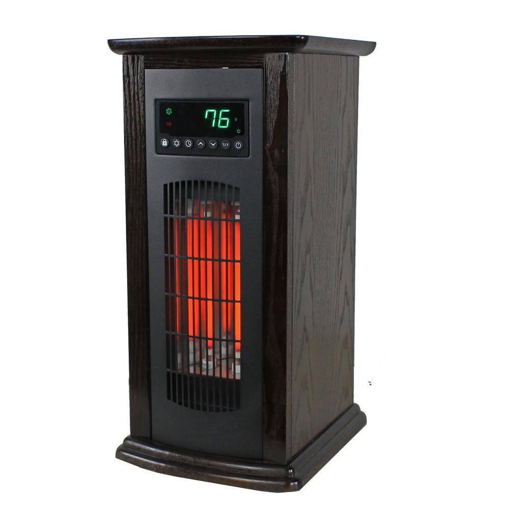 Lifesmart LifeSmart LifePro 1500 Watt 1500 BTU Infrared Quartz Indoor Tower Space Heater