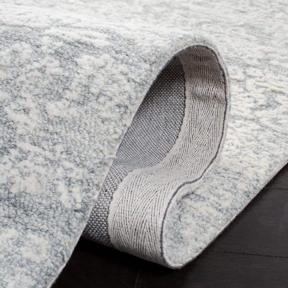 Metro MET805 Hand Tufted Runner Rug - Light Grey - 2'3"x8' - Safavieh.