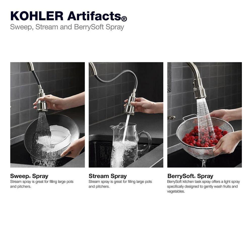 Artifacts® Pull Down Bar Faucet with Accessories