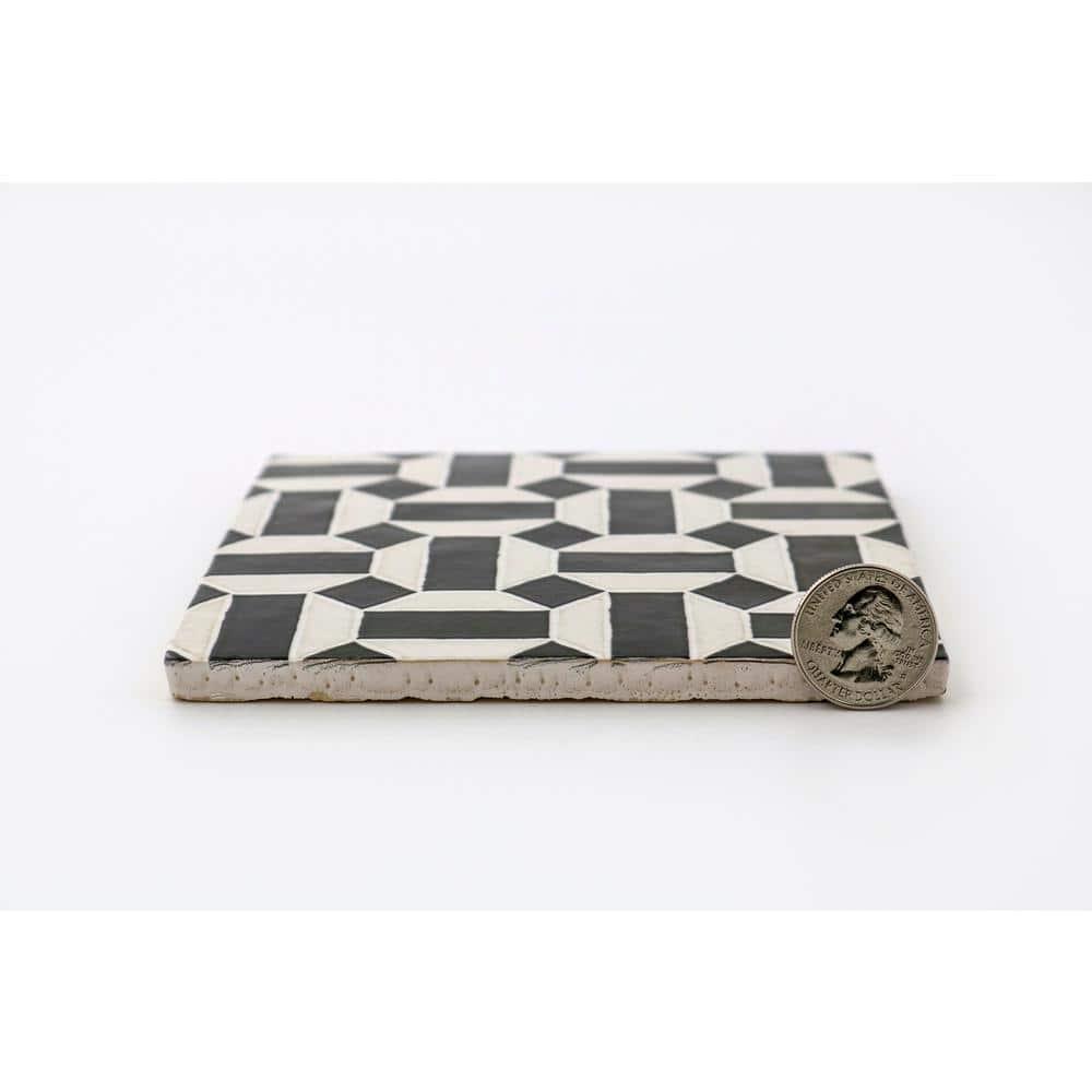 Cloé 5" x 5" Ceramic Wall & Floor Tile