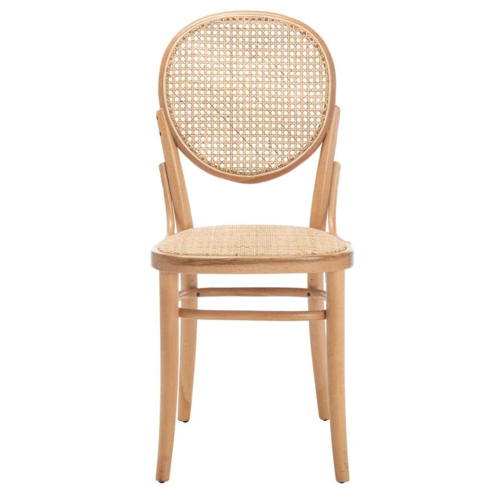 Sonia Cane Dining Chair (Set of 2) - DCH9504 - Natural - Safavieh