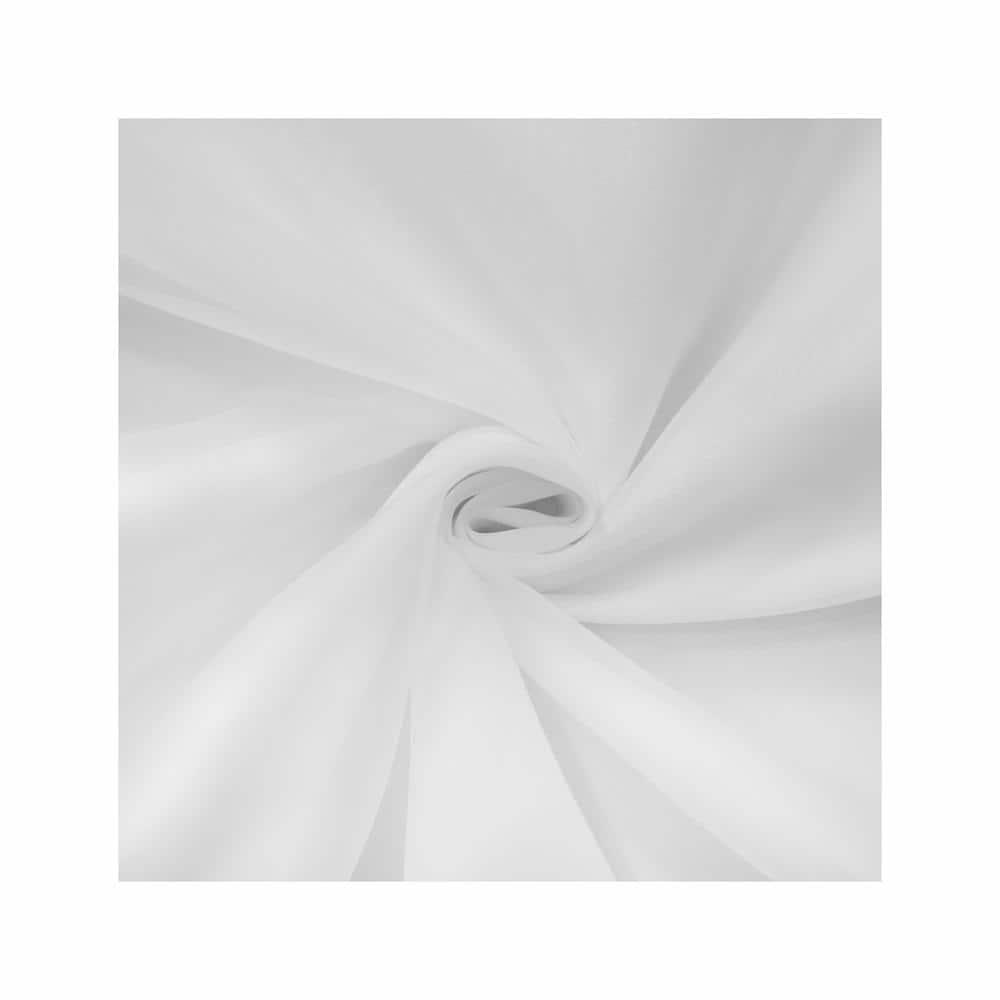 Thermalogic Galion Solid Color Semi-Sheer Thermal Grommet Single Curtain Panel