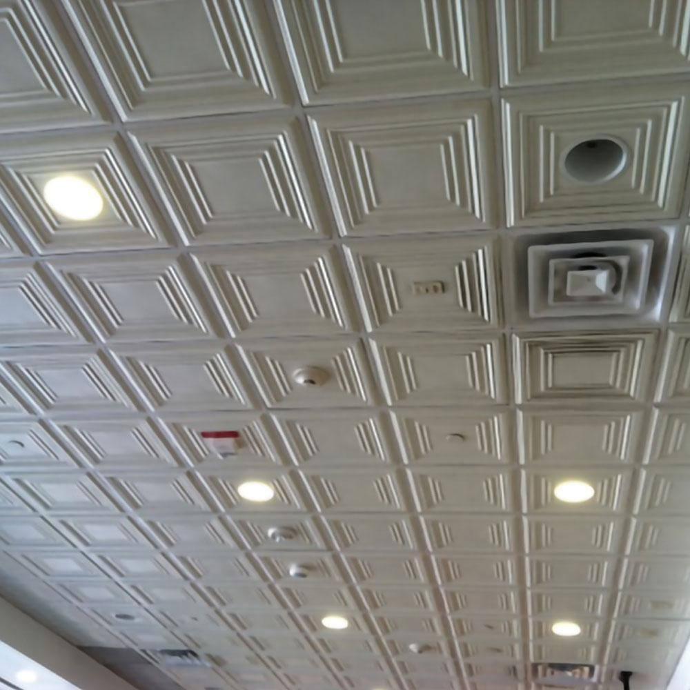 Cubism 2 ft. x 2 ft. Drop-in Tin Ceiling Tile