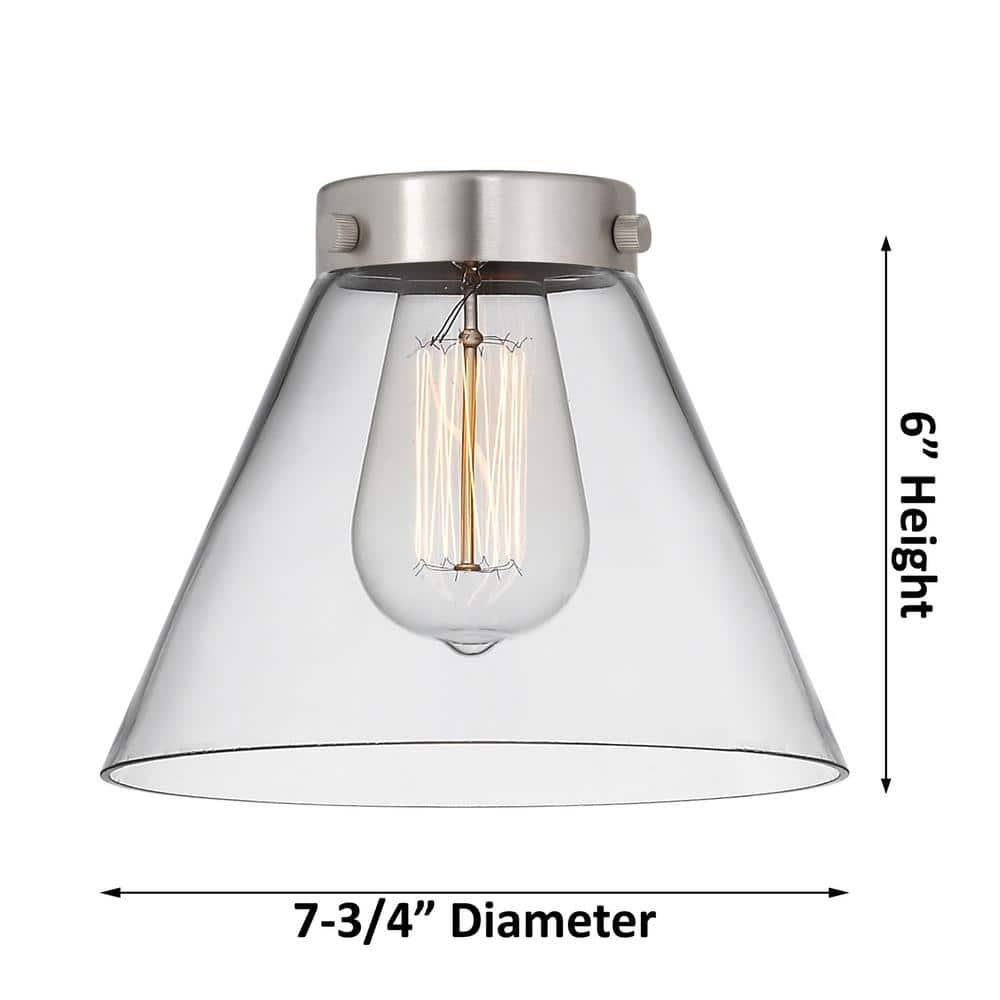Innovations Lighting Cone 1 - Light Pendant in  Polished Chrome
