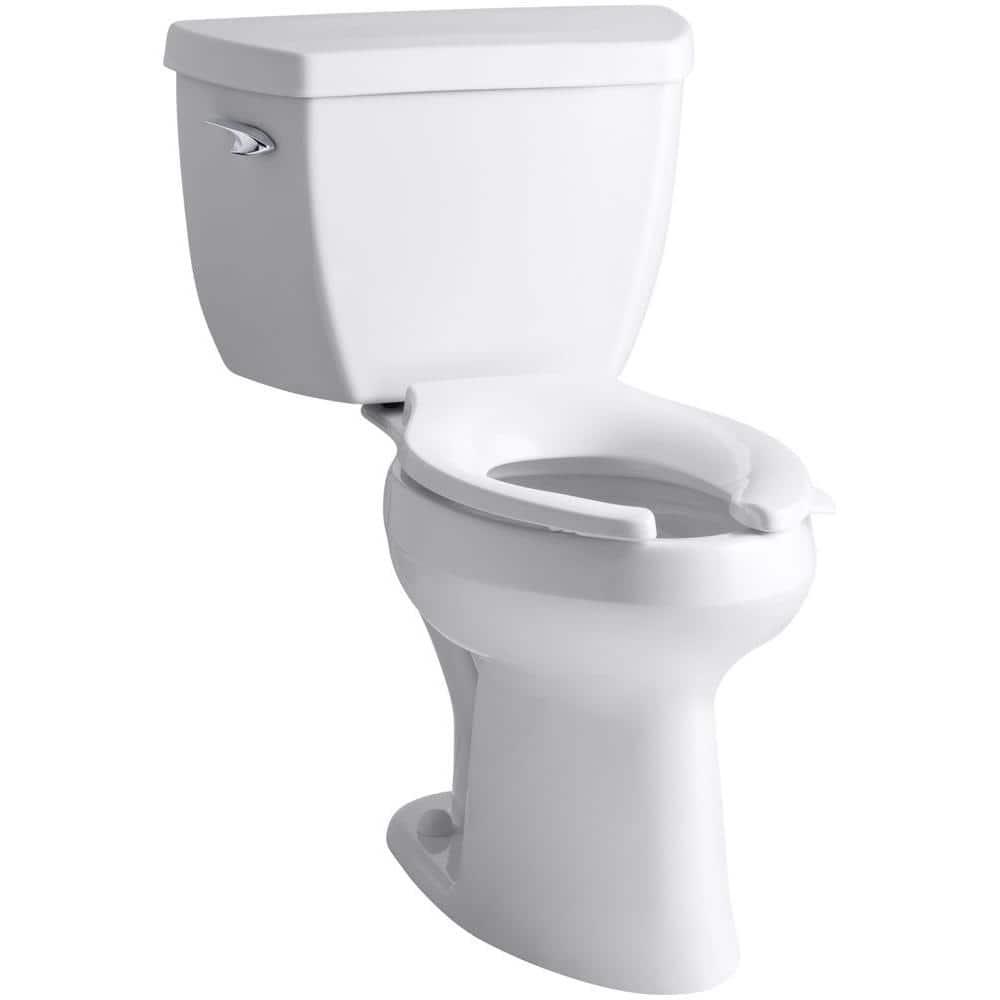 Highline Two-Piece Elongated 1.6 GPF Toilet with Pressure Lite Flush and Left-Hand Trip Lever