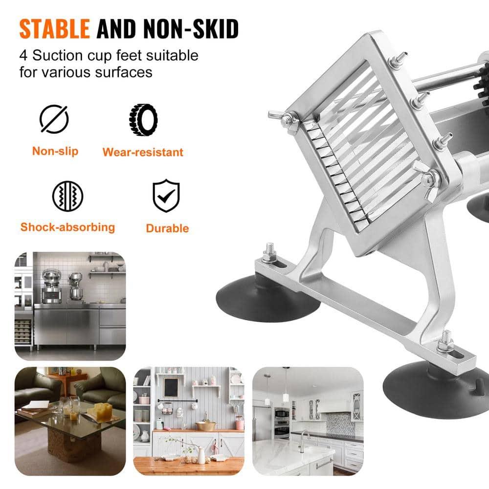 Commercial Stainless Steel and Aluminum Vegetable Slicer Machine