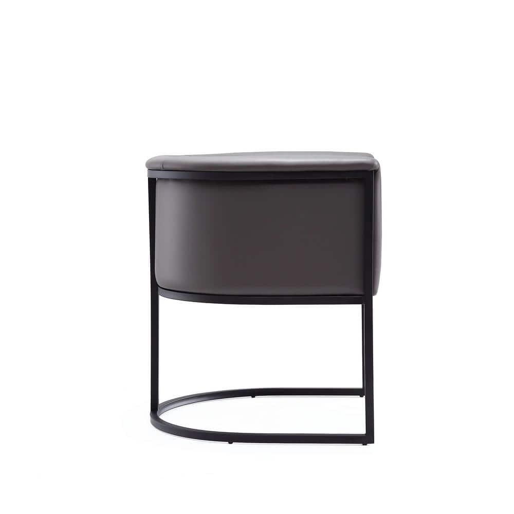 Ceets Bali Saddle And Black Faux Leather Dining Chair (Set Of 2) (Set of 2)