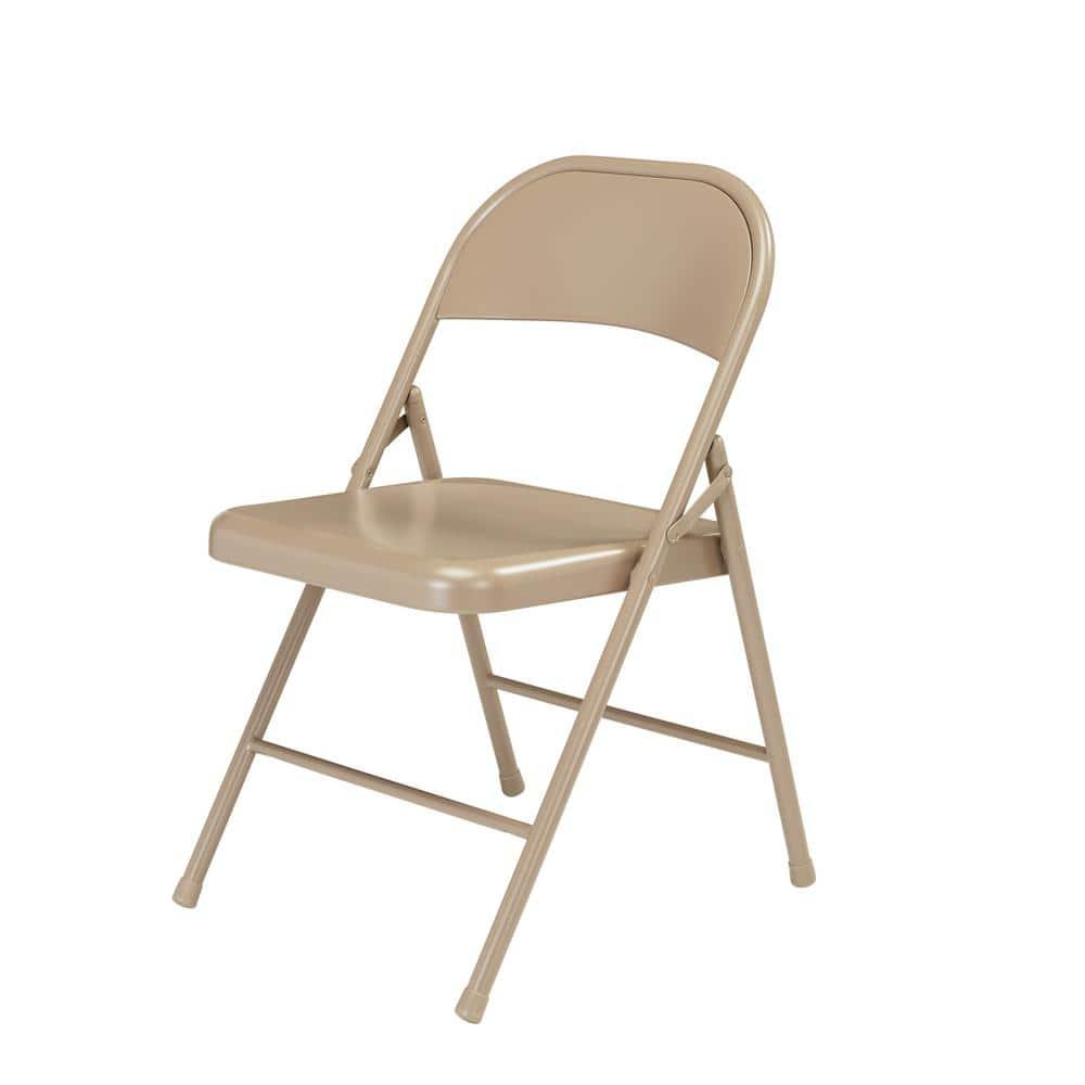 Commercialine Steel Folding Chair Set (Set of 4)