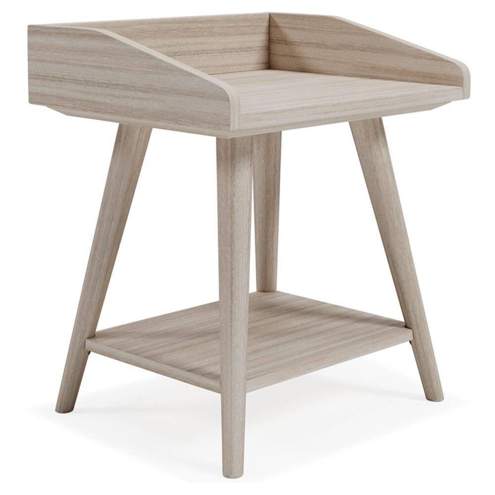 Signature Design by Ashley Casual Blariden Accent Table, Light Tan