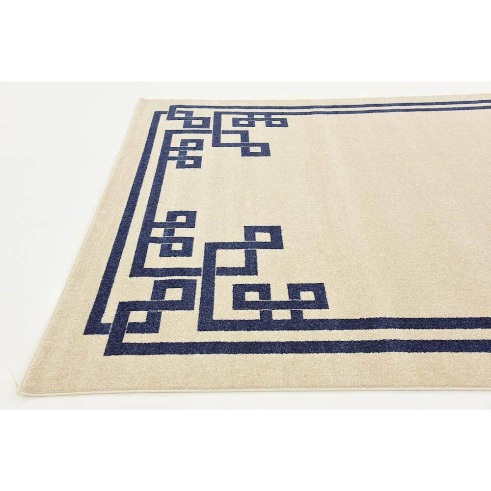 Athens Geometric Beige 7' 0 x 10' 0 Area Rug