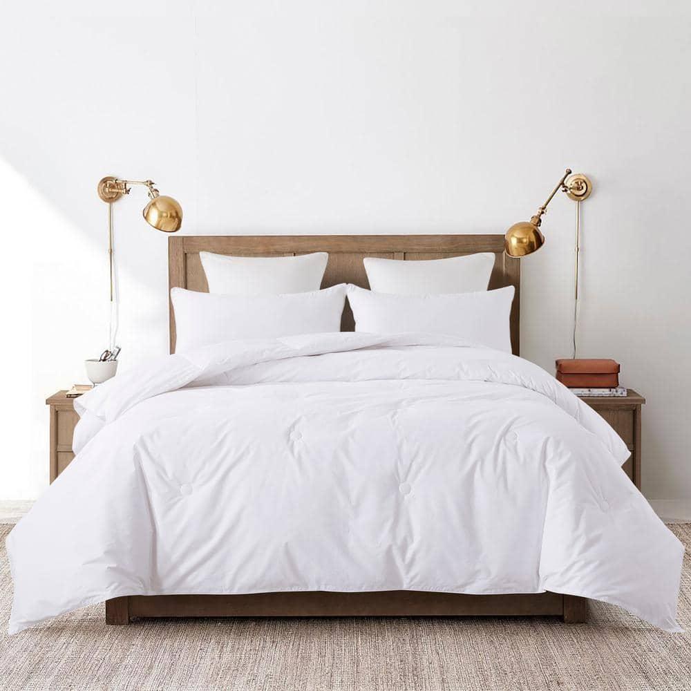 Button Stitch Down Comforter - Full/Queen - White