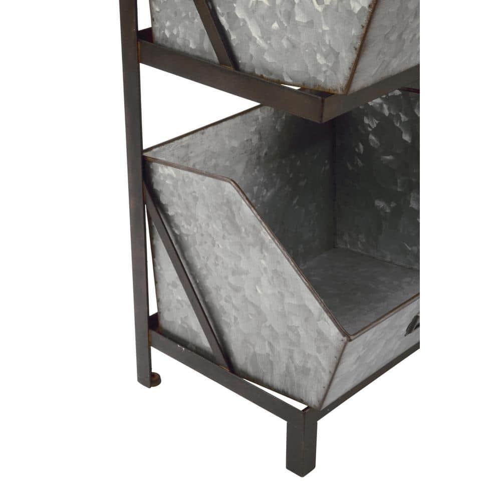 Tripar Industrial Bin Organizer/Display - Metal