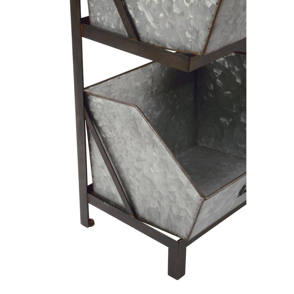 Tripar Industrial Bin Organizer/Display - Metal