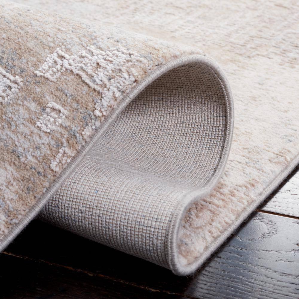 Marmara MRM314 Power Loomed Area Rug - Gray/Beige Blue - 5'x8'2" - Safavieh.