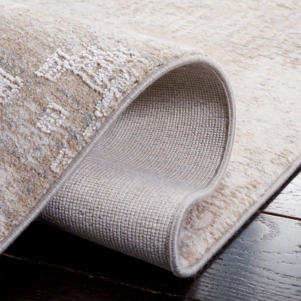 Marmara MRM314 Power Loomed Area Rug - Gray/Beige Blue - 8'x10'1" - Safavieh.