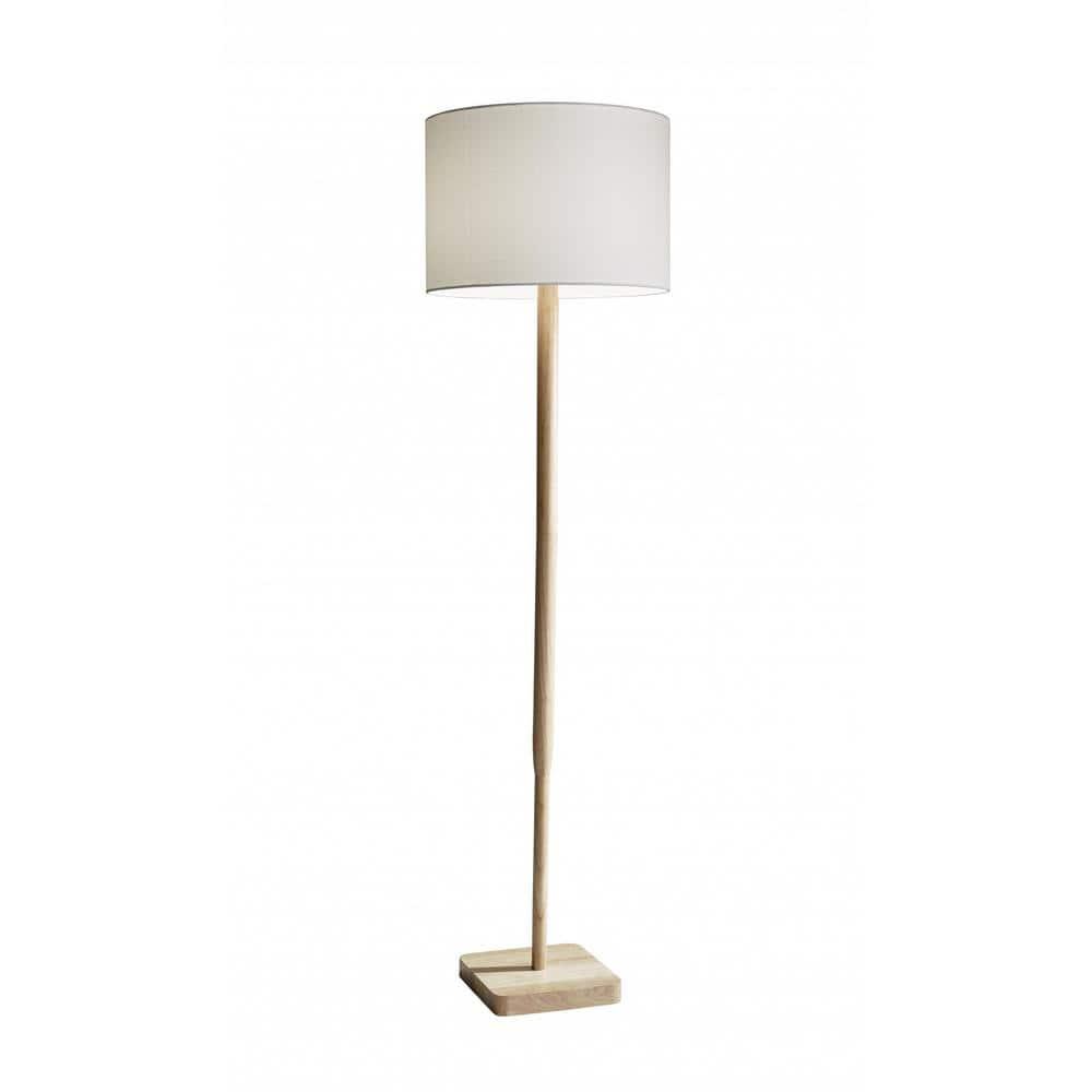 Morton Wood Floor Lamp (49")