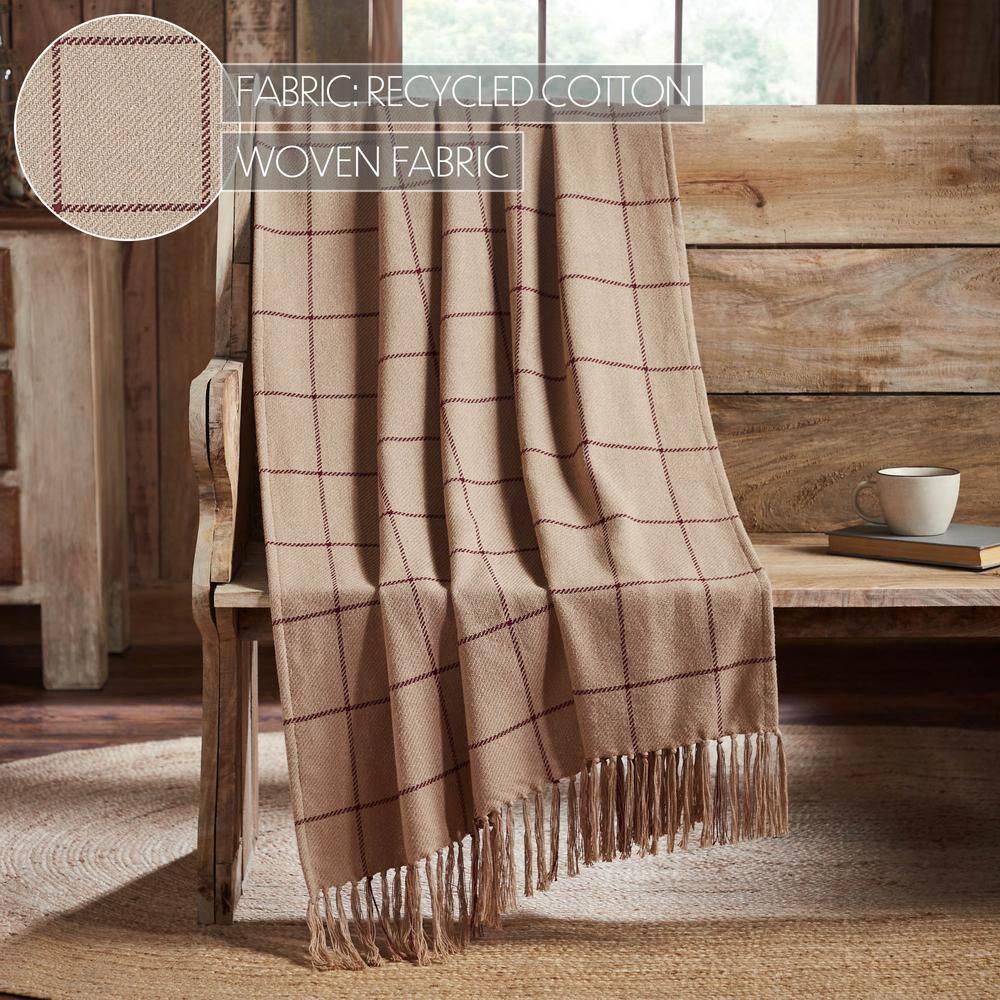 VHC Brands Handmade Throw Blanket