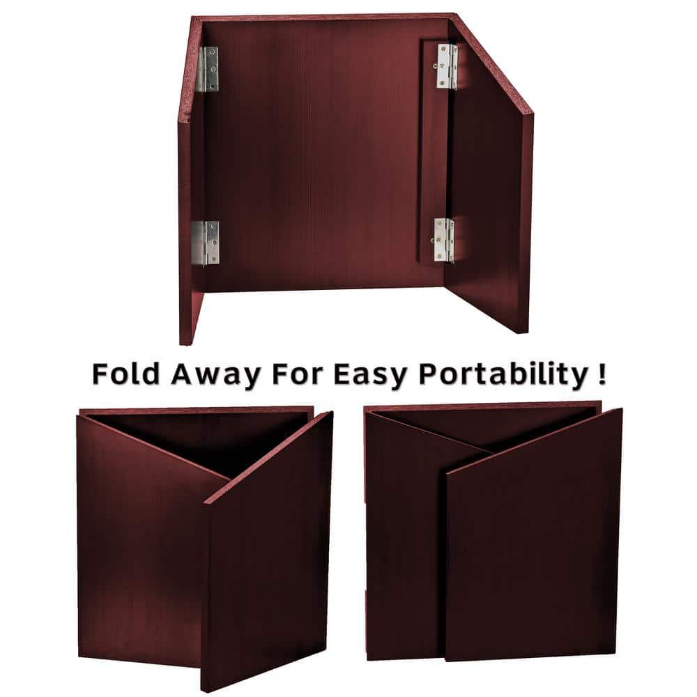 AdirOffice Adiroffice Foldable Tabletop Podium Presentation Lectern