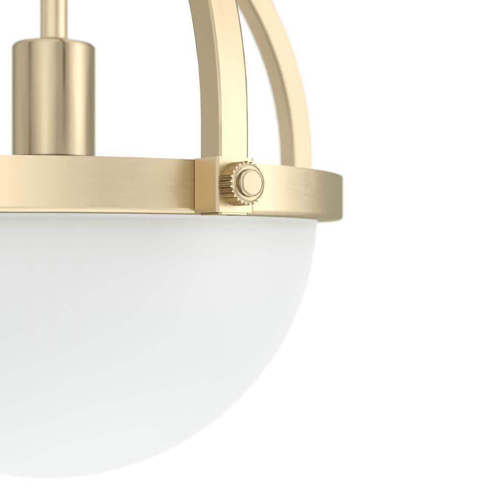 Hunter Fan Wedgefield 1 - Light Shaded Globe Pendant