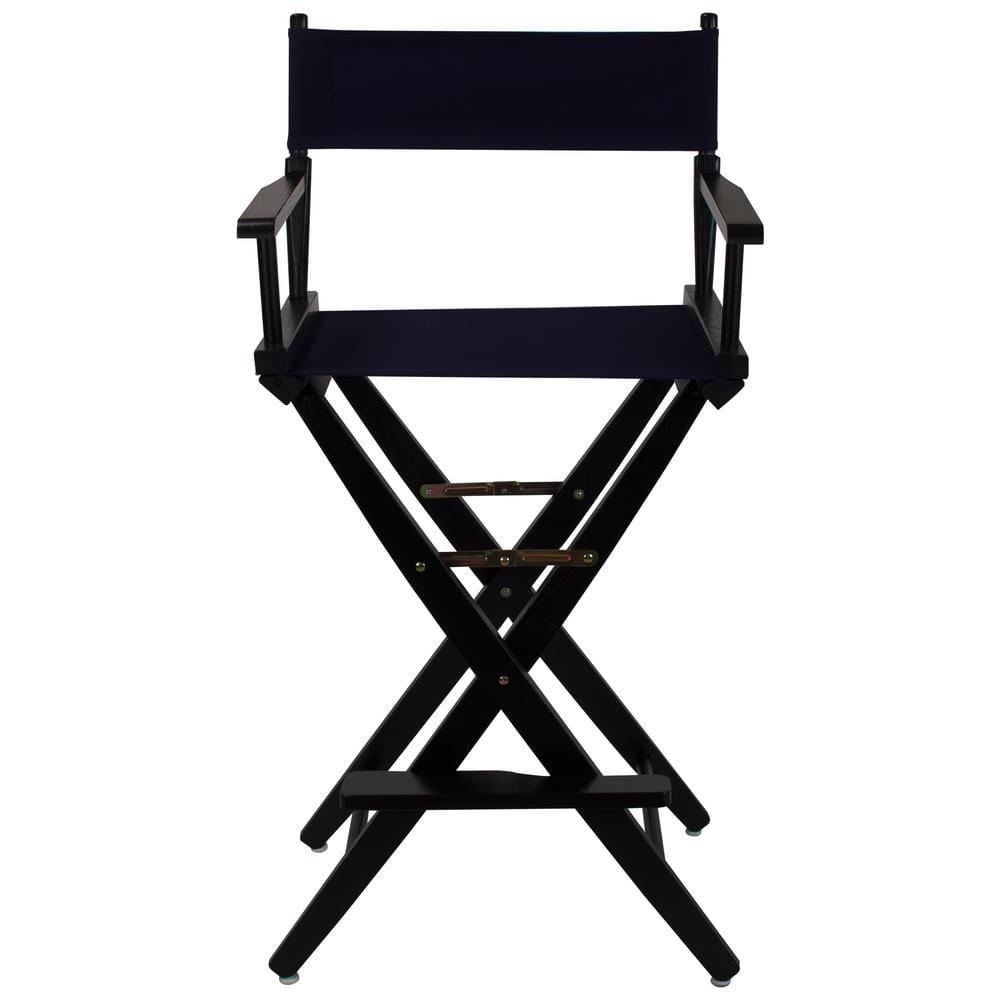 Extra-Wide Premium 30 in. Hardwoods Bar Height Directors Chair