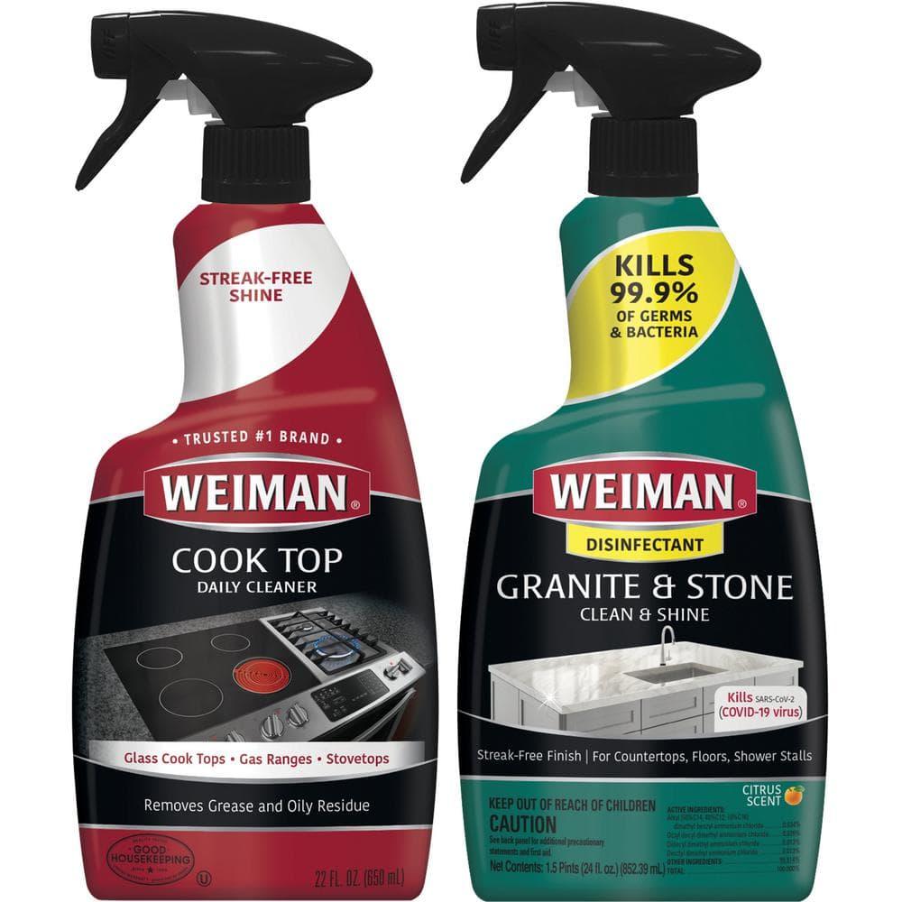 Weiman Granite & Stone Daily Clean & Shine with Disinfectant - 24oz