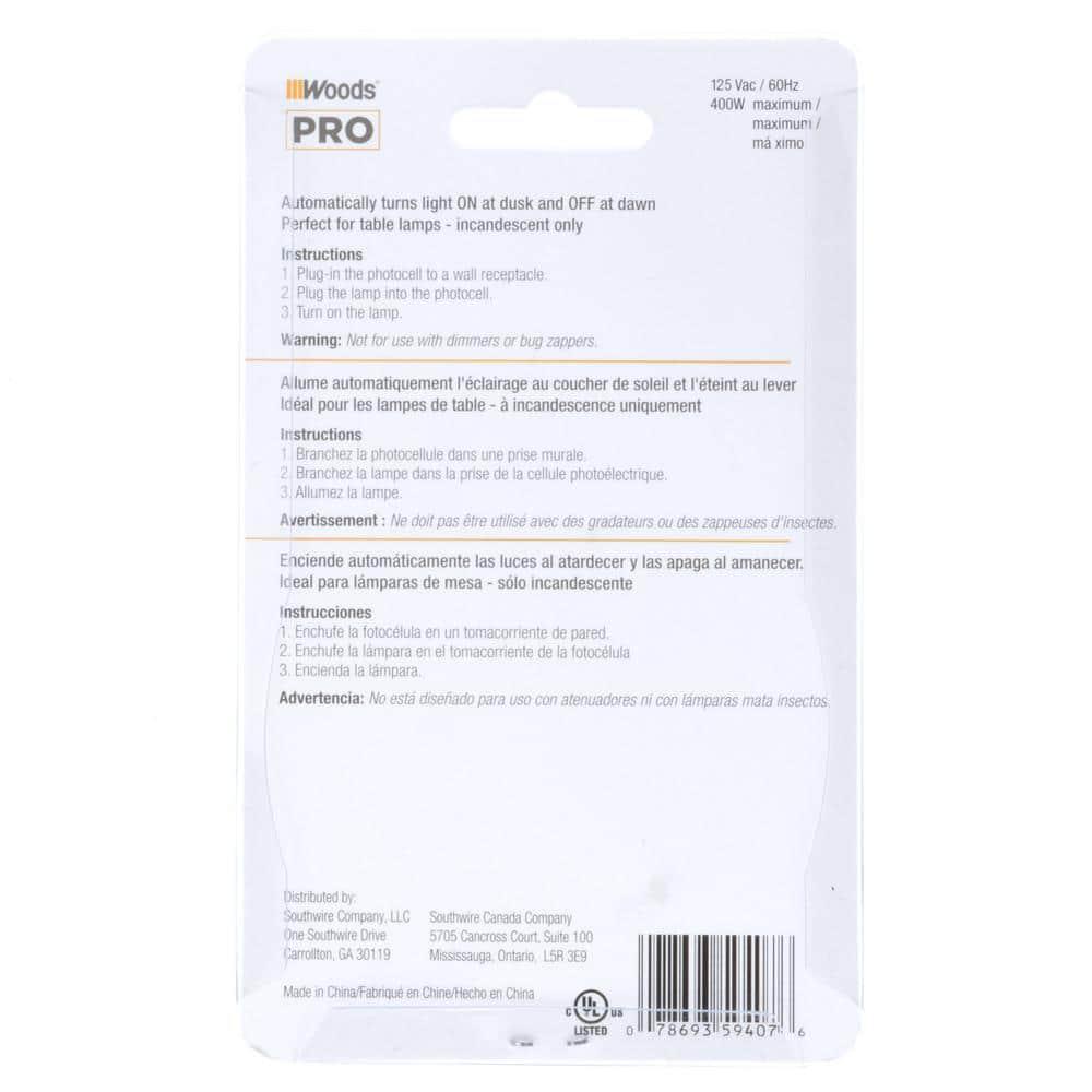 Southwire 60 -Watt EQ Electrical outlet Tan 1 -Head Dusk-to-Dawn Flood Light