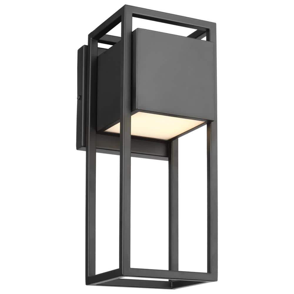 Nuvo Lighting - Supreme - 18W LED Outdoor Medium Wall Lantern In Modern Style-13