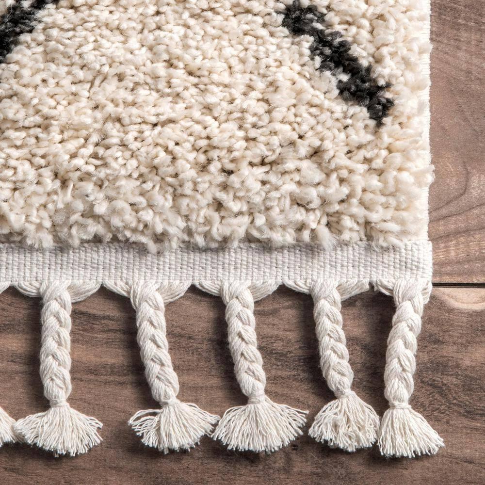 Chevron Shag Rug
