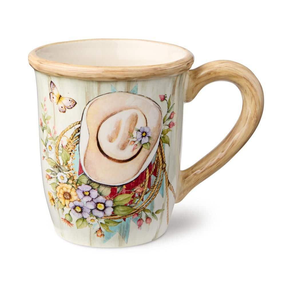 Certified International Rosewood Set of 4 Mug 14 oz. 4 asst.