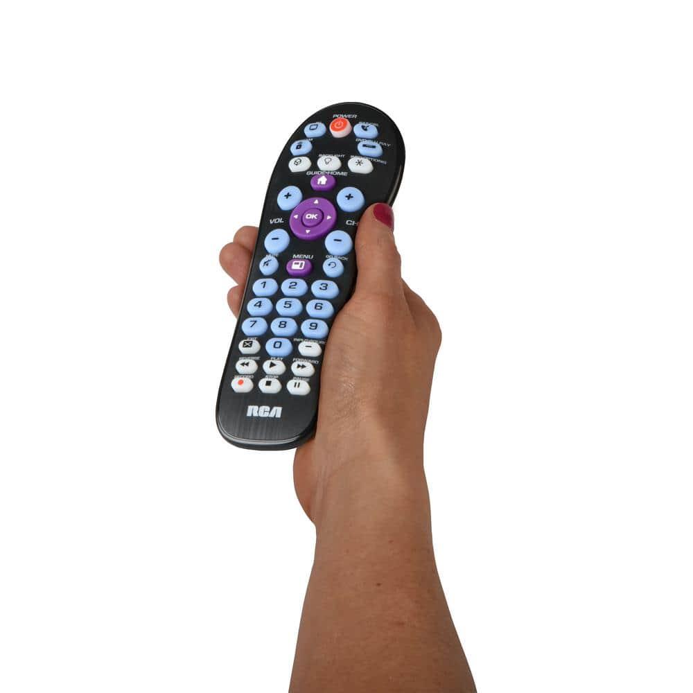 RCA 4-Device Universal Remote Streaming Player Compatible