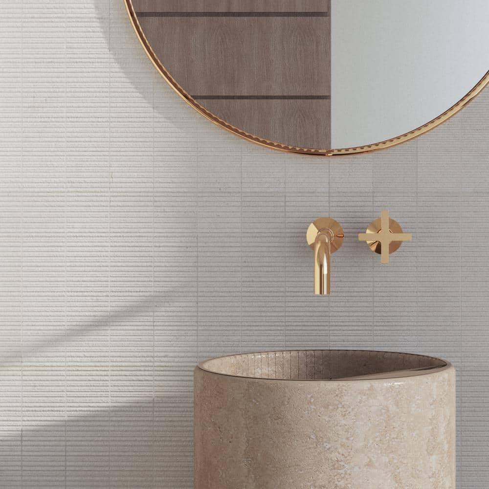 Supreme Tile Globe 2.96 in. X 11.82 in. Matte Ceramic Subway Wall Tile