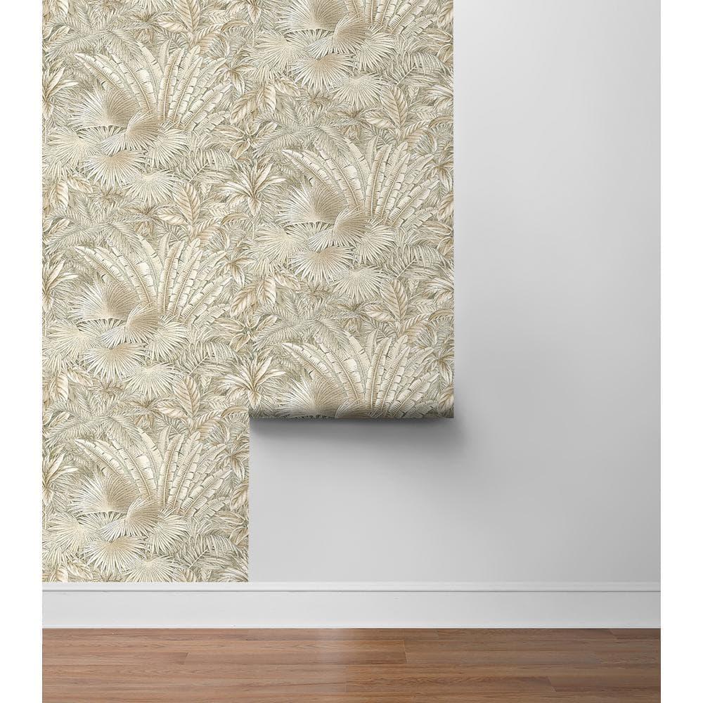 Tommy Bahama Bahamian Breeze Palm 18' L x 20.5" W Peel & Stick Wallpaper Roll