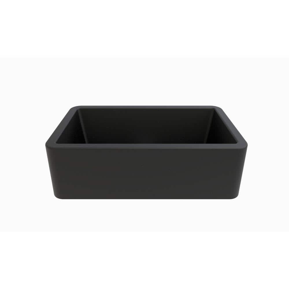 LaToscana LA3319B 33" L x 19" W Apron Quartz Kitchen Sink