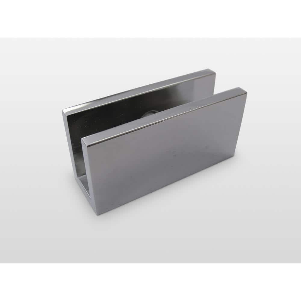 Halo 62 in. x 78 in. Frameless Glass Hinge Shower Door