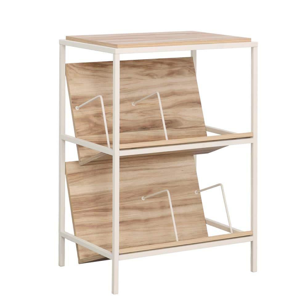 Sauder Nova Loft Accent Storage Cabinet Kiln Acacia