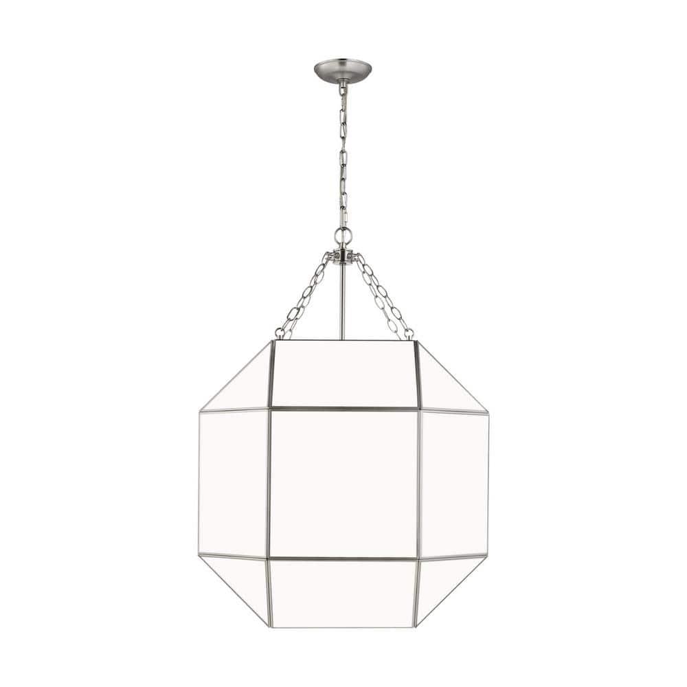 Reid 4 Light Glass Dimmable Pendant