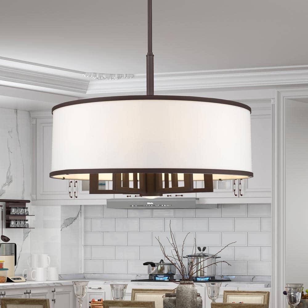 Livex Lighting Park Ridge 6 - Light Chandelier in  Bronze