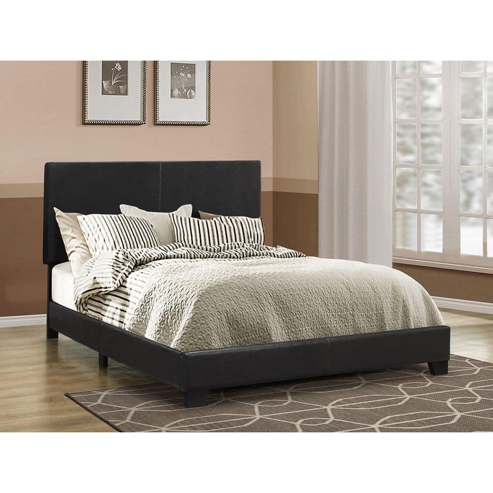 Coaster Company Dorian Upholstered Full Bed Black