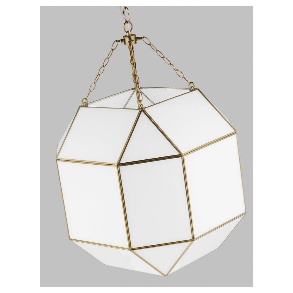 Reid 4 Light Glass Dimmable Pendant