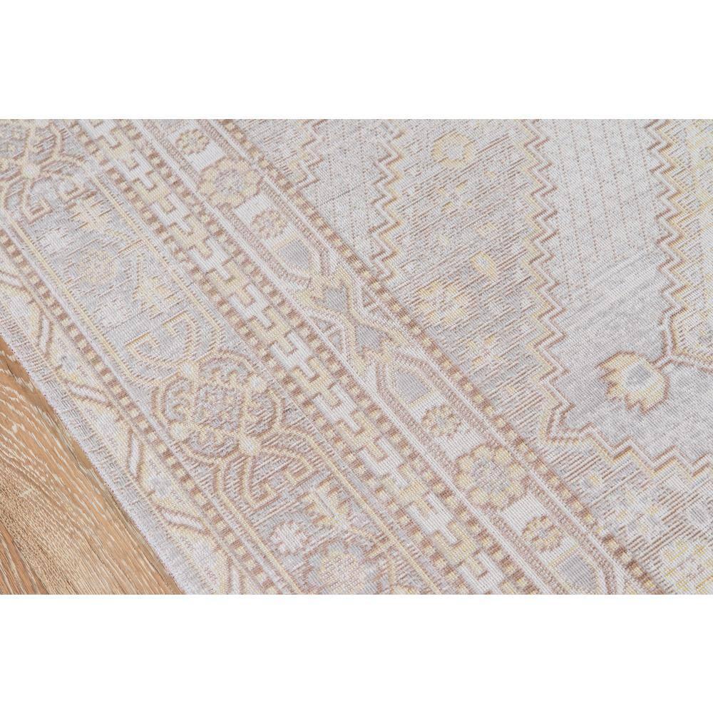 5'3"x7'3" Shapes Geometric Loomed Area Rug Gray - Momeni: Modern Indoor Low Pile Rectangle Carpet, Polyester