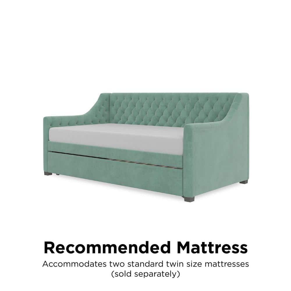 Monarch Hill Ambrosia Upholstered Daybed with Trundle