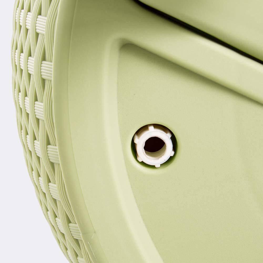 Cancun Resin Outdoor 2-In-1 Side Table and Cooler