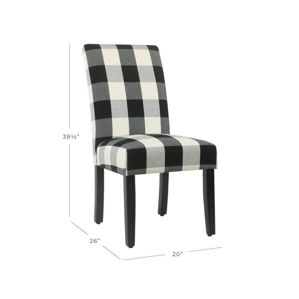 Gracie Oaks Gossner Montgomery Upholstered Parsons Dining Chair (Set of 2)