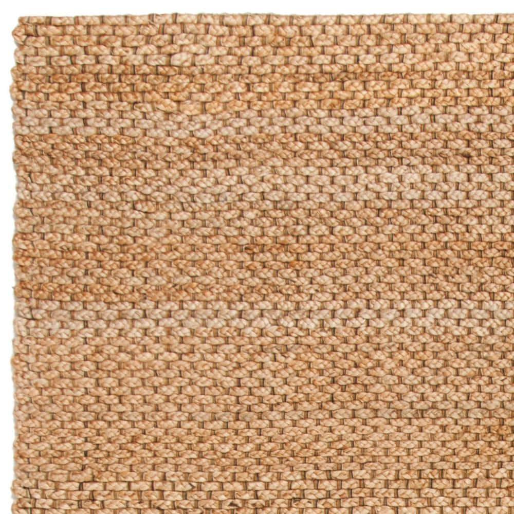 SAFAVIEH Natural Fiber Lillian Braided Jute Area Rug, Natural, 8' x 10'